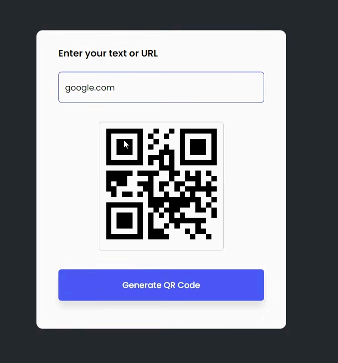 QR Code Generator