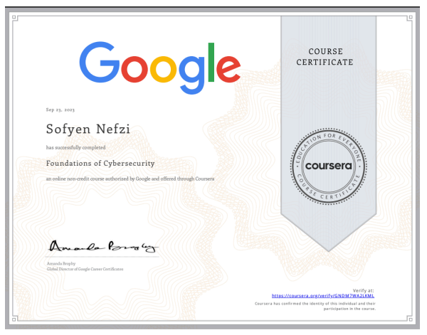 Foundations of Cybersecurity
