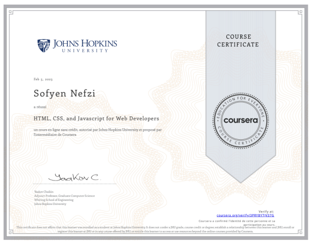 HTML, CSS & JavaScript for Web Developers